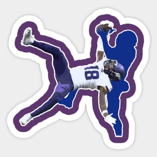 Justin Jefferson Catch Sticker